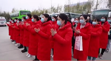 再出發(fā)！核酸檢測(cè)隊(duì)支援未央