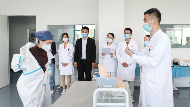 核酸采樣，我們備戰(zhàn)著！