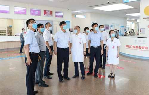 陜西省退役軍人事務(wù)廳黨組副書記、廳長高濤一行蒞臨我院調(diào)研