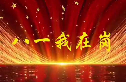 致敬建軍95周年！八一我在崗！