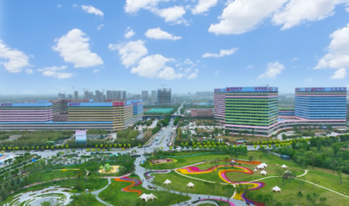 “高空”視角看“西安國際醫(yī)學(xué)中心醫(yī)院”！